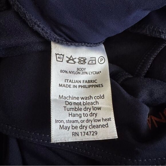 KINONA Jogger Pant Apres 18 Blue Golf Leisure Zip Hem - Size XL - Picture 5 of 5